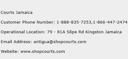 courts jamaica contact number